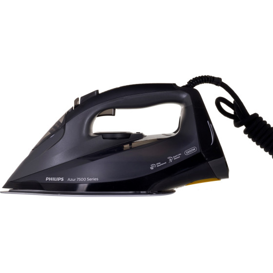 Philips Iron Dry & Steam Iron Steamglide Elite Soleplate 3200 W Black - (DST7511/80)