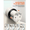 Ldnio ��������� ������ Q2319 �� ������� Lightning, EU/UK/US/Au �����, USB/USB-C, 30W, ����