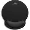 Tech-Protect A200 Mouse Pad With Gel Wrist Rest 25 x 22.5CM BLACK