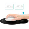 Tech-Protect A200 Mouse Pad With Gel Wrist Rest 25 x 22.5CM BLACK