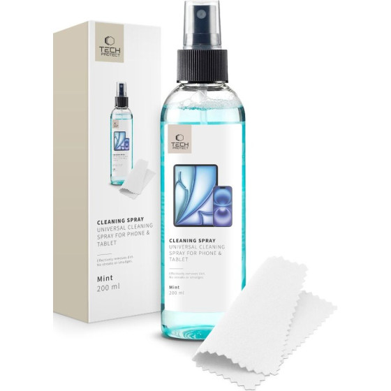 Tech-Protect Cleaning Spray For Phone & Tablet 200ML Eko MINT