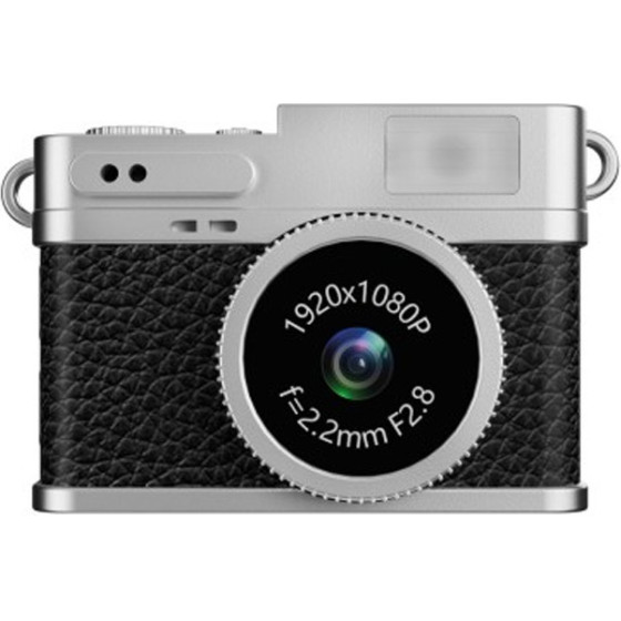 EasyPix Mini Pro Digital Camera XS1 BLACK/Silver - (EP12012)