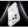 Lens Mag Cover Case Compatible With Magsafe For Iphone 15 Pro Max White OEM