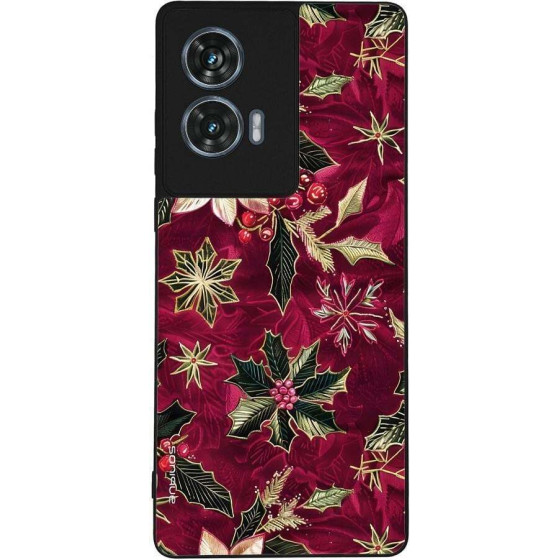 Sonique ���� Christmas Series ��� Motorola Edge 50 Fusion 5G Wine Bloom