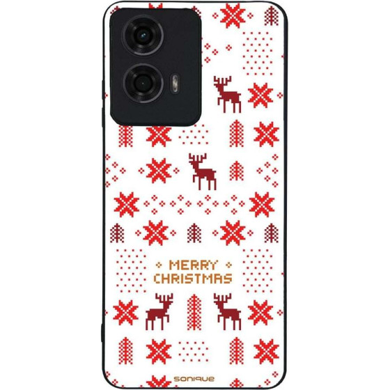 Sonique ���� Christmas Series ��� Motorola Moto G04 4G / Moto G04s 4G / Moto G24 4G / Moto E14 4G Ugly Knit