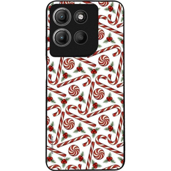 Sonique ���� Christmas Series ��� Motorola Moto G15 4G / Moto G15 Power Candy Cane