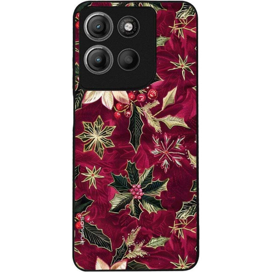Sonique ���� Christmas Series ��� Motorola Moto G15 4G / Moto G15 Power Wine Bloom