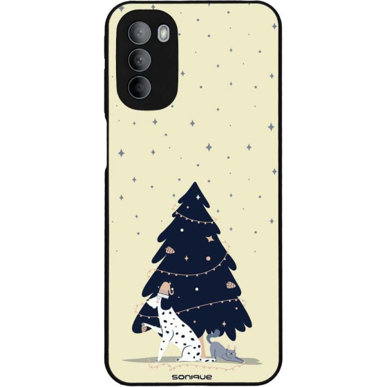 Sonique ���� Christmas Series ��� Motorola Moto G31 4G / Moto G41 4G Happy Pets