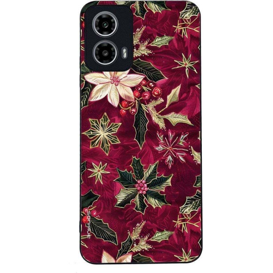 Sonique ���� Christmas Series ��� Motorola Moto G34 5G Wine Bloom