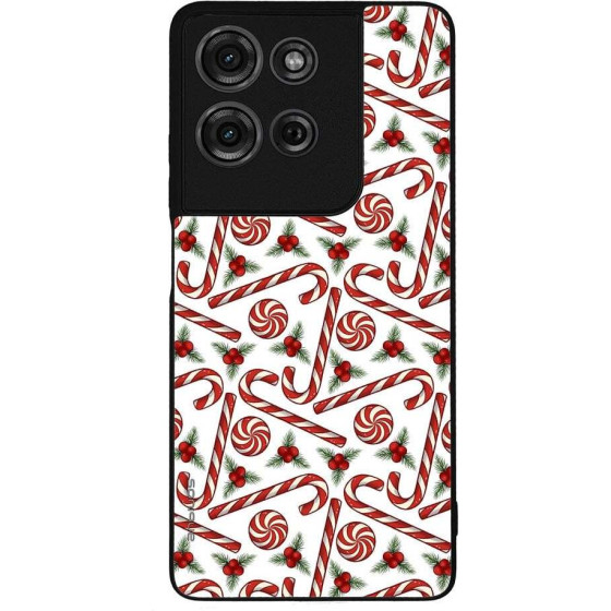 Sonique ���� Christmas Series ��� Motorola Moto G75 5G Candy Cane
