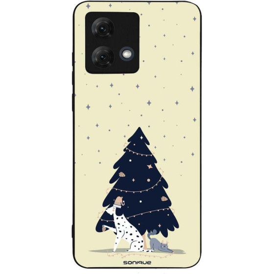Sonique ���� Christmas Series ��� Motorola Moto G84 5G Happy Pets
