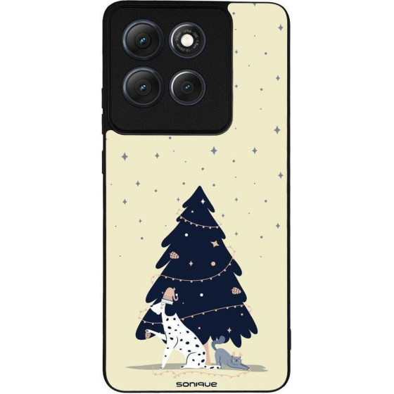 Sonique ���� Christmas Series ��� Motorola Moto G86 5G Happy Pets