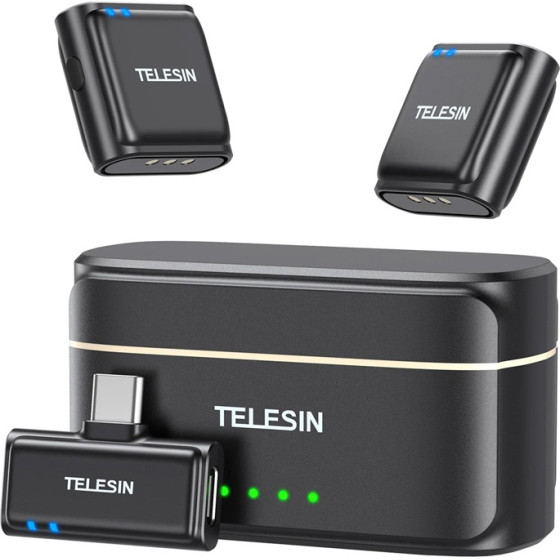 Telesin �������� ��������� �������� + Powerbank ��� �������� (USB-C) - (P5-MCP-01)