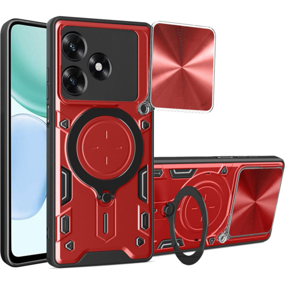 Techsuit - Camguard Pro - Honor X5c Plus - Red
