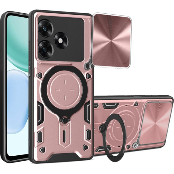 Techsuit - Camguard Pro - Honor X5c Plus - Rose Gold