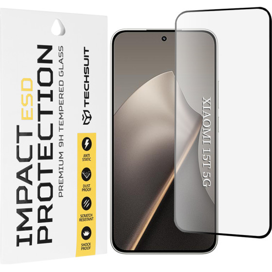 Techsuit - Esd Glass - Xiaomi 15T - Black