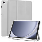 Techsuit - Flex Trifold (With Pencil Holder) - Samsung Galaxy Tab A11 / A9 - Gray
