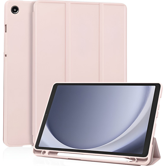 Techsuit - Flex Trifold (With Pencil Holder) - Samsung Galaxy Tab A11 / A9 - Pink