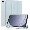 Techsuit - Flex Trifold (With Pencil Holder) - Samsung Galaxy Tab A11 / A9 - Sky Blue