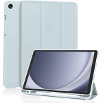 Techsuit - Flex Trifold (With Pencil Holder) - Samsung Galaxy Tab A11 / A9 - Sky Blue