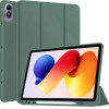 Techsuit - Flex Trifold (With Pencil Holder) - Xiaomi Redmi Pad 2 Pro - Green