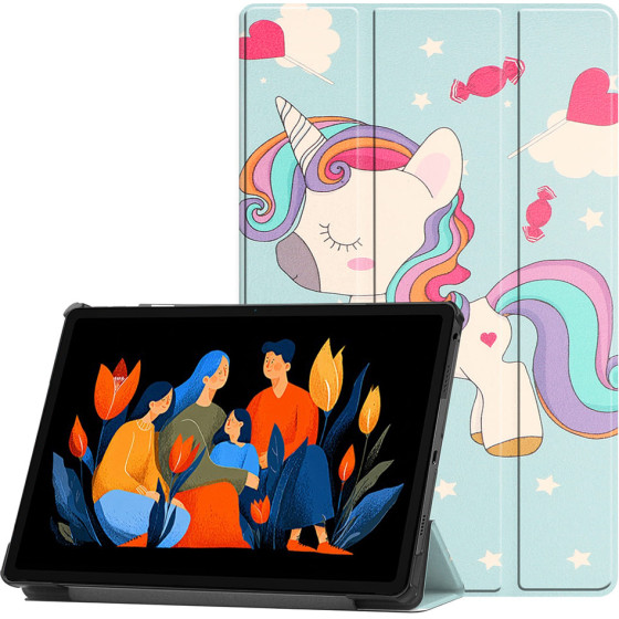 Techsuit - Foldpro - Lenovo Idea Tab Plus 12.1 - Unicorn