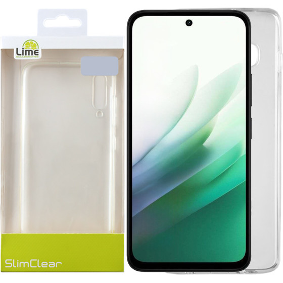 Lime Successories Lime ���� Xiaomi Redmi 15 4G 6.9'' Slimclear Tpu Full Camera Protection �������