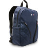 BMW Backpack Nylon Pockets & Metal Logo 16 Navy - (BMBP15PNYPOV)