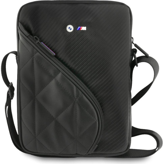 BMW Bag Carbon Pockets & Metal Logo 10 Black - (BMTB10PCASEPOK)