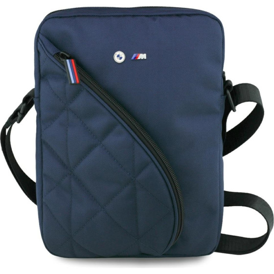BMW Bag Nylon Pockets & Metal Logo 10 Navy - (BMTB10PNYPOV)