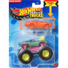 Mattel Hot Wheels: Monster Trucks - Rodger Dodger 2 Pack Vehicles (JJT65)