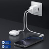 Spigen Essential EE202EU 2-Port Network Charger 20W White - (ACH08704)