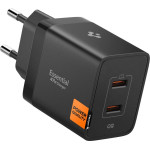 Spigen Essential EE472EU 2-Port Network Charger 47W Black - (ACH09457)