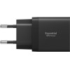 Spigen Essential EE472EU 2-Port Network Charger 47W Black - (ACH09457)