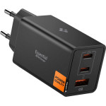 Spigen Essential EE673EU 3-Port Network Charger 67W Black - (ACH09458)