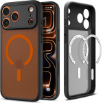 Spigen Ultra Hybrid Mag Magsafe Iphone 17 Pro Frost BLACK/Orange - (ACS10483)