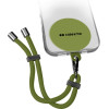 SBS Case Me Neck Strap Lanyard With Patch For Smartphones Green - (CMUNILACEBRACG)
