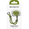 SBS Case Me Neck Strap Lanyard With Patch For Smartphones Green - (CMUNILACEBRACG)