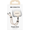 SBS Case Me Neck Strap Lanyard With Patch For Smartphones Peach - (CMUNILACEBRACH)