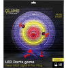 SBS Led Dartboard Neon Effect SUCTION-Cup Darts - (ONWALLTARGET)