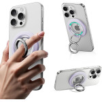 ESR - Phone Grip Stand - Magnetic, 360�, 5.2mm Ultra-thin, With Halolock Universal Ring - Lavender - (2K6180361)