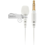 RODE RODE Lavalier Go microphone, White Clip-On Microphone - (LAVGOW)