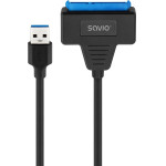 SAVIO Adapter USB-A 3.1 Gen 1 (M) - Sata (F) For 2.5'' Drives - (AK-68)