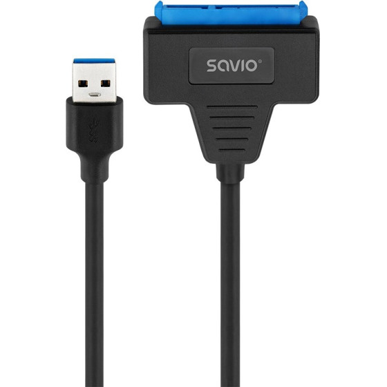SAVIO Adapter USB-A 3.1 Gen 1 (M) - Sata (F) For 2.5'' Drives - (AK-68)