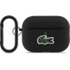 LACOSTE Petit Pique Croc Logo Patch Case For Airpods Pro 3 Black - (LCAP3PVCK)