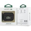 LACOSTE Petit Pique Croc Logo Patch Case For Airpods Pro 3 Black - (LCAP3PVCK)