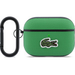 LACOSTE Petit Pique Croc Logo Patch Case For Airpods Pro 3 Green - (LCAP3PVCN)
