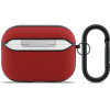 LACOSTE Petit Pique Croc Logo Patch Case For Airpods Pro 3 Red - (LCAP3PVCR)