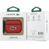 LACOSTE Petit Pique Croc Logo Patch Case For Airpods Pro 3 Red - (LCAP3PVCR)
