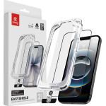 Crong Easyshield 2-Pack - Tempered Glass For Iphone 16e / Iphone 14 / Iphone 13 / Iphone 13 Pro (2 pieces) - (CRGES2PIP16E)